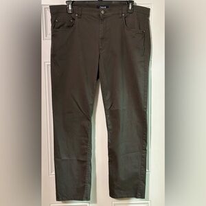 Roundtree Yorke Casuals Pants Mens Beige Khaki 5 Pocket Size 40x32
